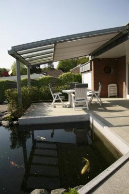 berdachungen mit Beschattung
