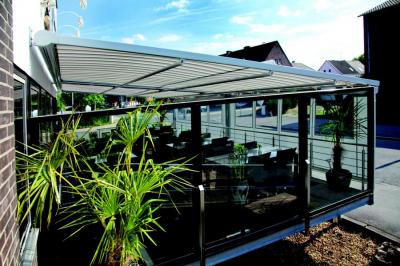 berdachungen mit Beschattung