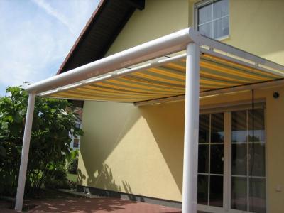 berdachungen mit Beschattung