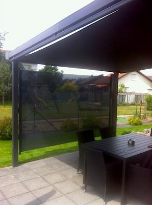berdachungen mit Beschattung